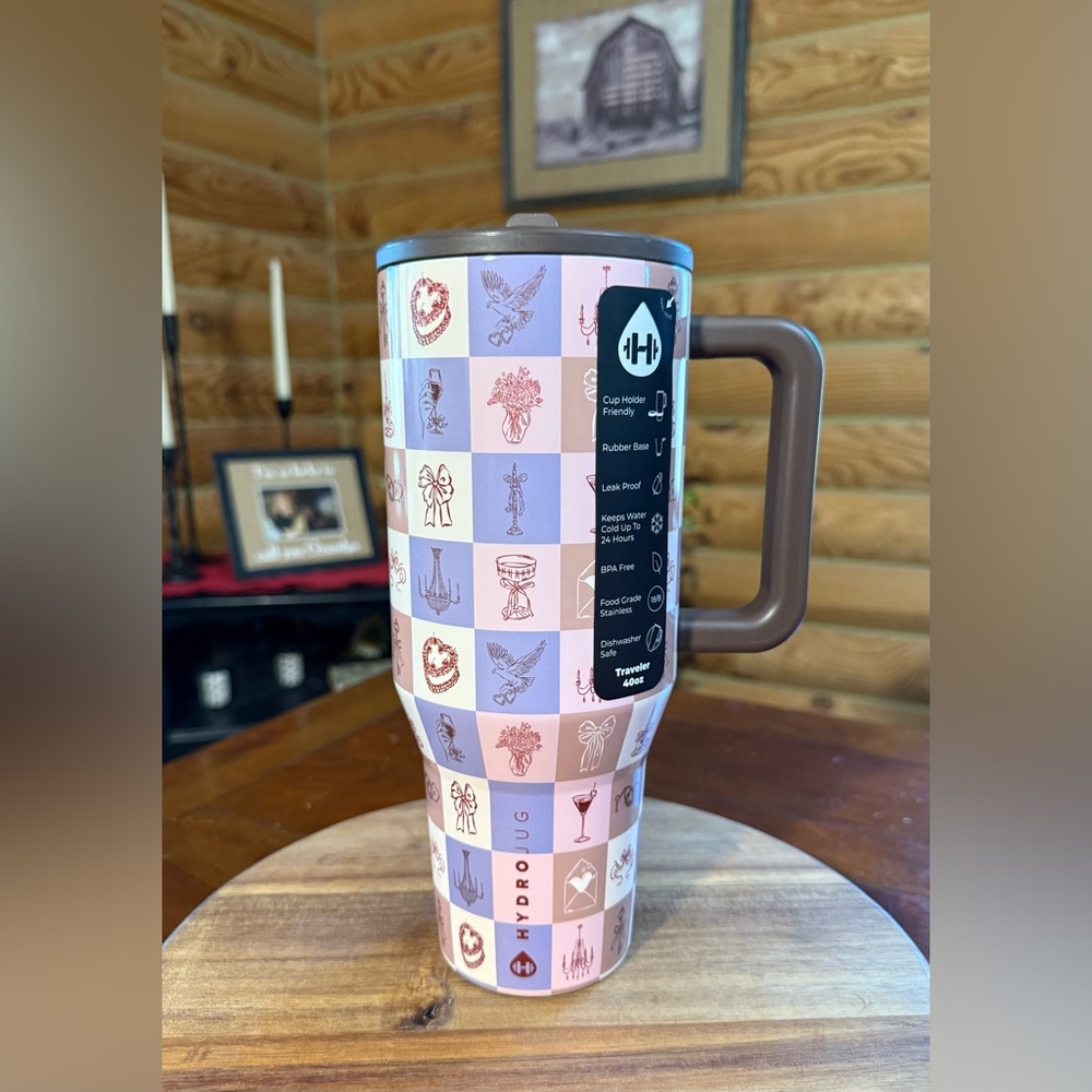KEY TO MY HEART Anthropologie + HydroJug Valentine’s 40oz Traveler Tumbler